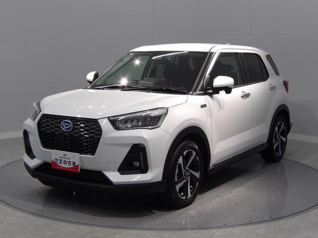 ロッキープレミアムＧ　ＨＥＶＨＥＶ　衝突被害軽減ブレーキ　全車速追従機能付ＡＣＣ　前後方誤発進抑制機能　９インチナビ　純正エンスタ　全周囲カメラ　ドライブレコーダー　電動パーキングブレーキ　オートブレーキホールド　シートヒーター（岩手県）の中古車