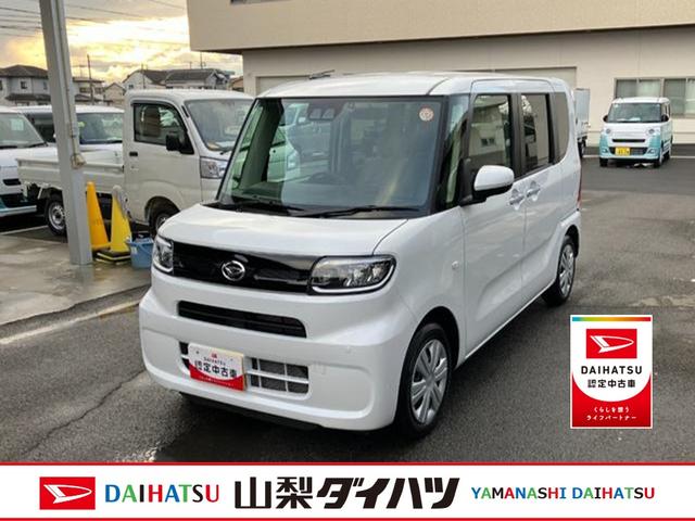 タントX 純正ナビゲーション バックモニタースマートアシスト・LEDヘッドライト・プッシュボタンスタート・オートエアコン・左側パワースライドドア・電動パーキングブレーキ・USBソケット・運転席助手席シートヒーター(山梨県)の中古車