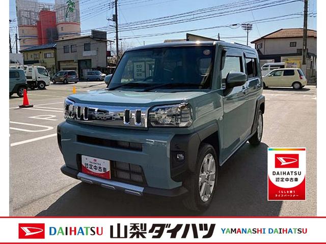 タフトＧ　クロムベンチャー　純正ナビ　バックモニタースマートアシスト・１５インチアルミ・ＬＥＤヘッドランプ・ＬＥＤフォグ・スカイフィールトップ・電動パーキング・運転席助手席シートヒーター・ＵＳＢソケット（山梨県）の中古車