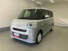 ムーヴキャンバスストライプスＧ衝突被害軽減ブレーキ　横滑り防止装置　オートハイビーム　アイドリングストップ　ステアリングスイッチ　オートライト　キーフリーシステム　オートエアコン　パノラマカメラ