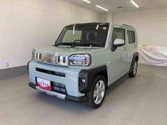 タフトＧ　クロムベンチャー衝突被害軽減ブレーキ　横滑り防止装置　オートハイビーム　アイドリングストップ　ステアリングスイッチ　オートライト　キーフリーシステム　オートエアコン　パノラマカメラ