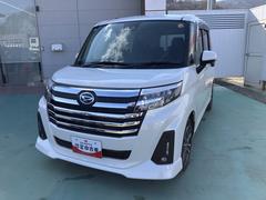 トールカスタムＧ　ターボターボ車　キーフリーシステム　ＴＶ　スマキ−　アルミホイール　ＡＢＳ　エアバック