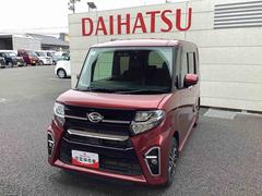 タントカスタムＲＳターボ車　インパネシフト　プッシュスタートスイッチ　電子カードキー　両側電動スライドドア　レーダーブレーキ　アルミホイール　車線逸脱防止　ＡＢＳ　オートハイビーム