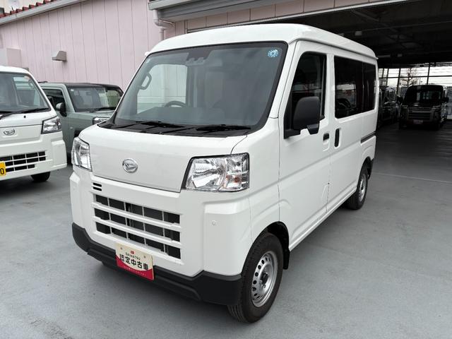 ハイゼットカーゴＤＸ　純正ラジオ　カーペットマット　コーナーセンサー付保証　新車保証・まごころ保証　１年間・走行距離無制限付き（東京都）の中古車