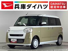 ムーヴキャンバスストライプスＸ　両側電動スライドドア　前後コーナーセンサー走行無制限１年保証　両側電動スライドドア　前後コーナーセンサー　オートマチックハイビーム　アイドリングストップ　プッシュスタート　横滑り防止装置　オートエアコン　ヘッドライトレベライザー　ベンチシート