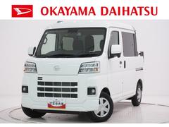 ハイゼットカーゴデッキバンＧＬＥＤヘッドランプ　７インチナビ　両側パワースライドドア　ＵＳＢ入力端子　Ｂｌｕｅｔｏｏｔｈ　オートライト　キーフリー　アイドリングストップ　ティーゼットデオプラス