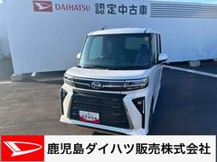 タントカスタムＸインパネシフト　プッシュスタートスイッチ　電子カードキー　電動パーキングブレーキ　カーナビ　バックモニター　ＡＴハイビーム　ＡＢＳ付　両側パワースライドドア　アルミホイール　衝突被害軽減システム