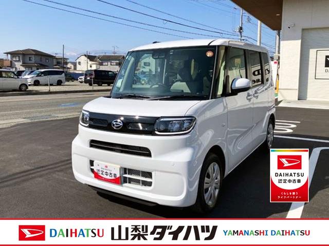 タントＸ　純正ナビゲーション　バックモニタースマートアシスト・ＬＥＤヘッドライト・プッシュボタンスタート・オートエアコン・左側パワースライドドア・電動パーキングブレーキ・ＵＳＢソケット・運転席助手席シートヒーター（山梨県）の中古車