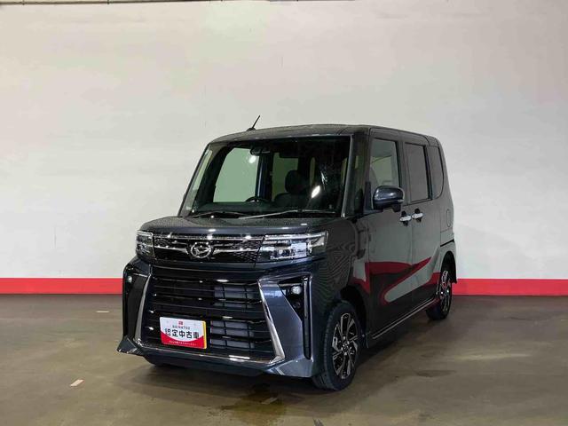 タントカスタムＸ（車内　消臭・抗菌　処理済）　衝突被害軽減システム　４ＷＤ　両側パワースライドドア　バックカメラ　アルミホイール　キーフリーシステム（新潟県）の中古車