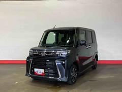 タントカスタムＸ（車内　消臭・抗菌　処理済）　衝突被害軽減システム　４ＷＤ　両側パワースライドドア　バックカメラ　アルミホイール　キーフリーシステム