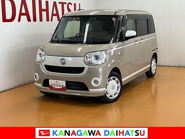 ムーヴキャンバスＧホワイトアクセントＶＳ　ＳＡIIIサポカーＳワイド適合　パノラマモニター対応　両側オートスライドドア　Ｐスタート　ドラレコ　ステアリングスイッチ　アイドリングストップ　オートエアコン　置きラクボックス　電動格納ミラー　キーフリー（神奈川県）の中古車