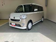 ムーヴキャンバスＧメイクアップＶＳ　ＳＡＩＩＩナビ　パノラマモニター　バックモニター　ドライブレコーダー　ＥＴＣ　プッシュボタンスタート　キーフリー　足踏み式パーキングブレーキ　両側電動スライドドア　２トーン　置きラクボックス　ホイールキャップ