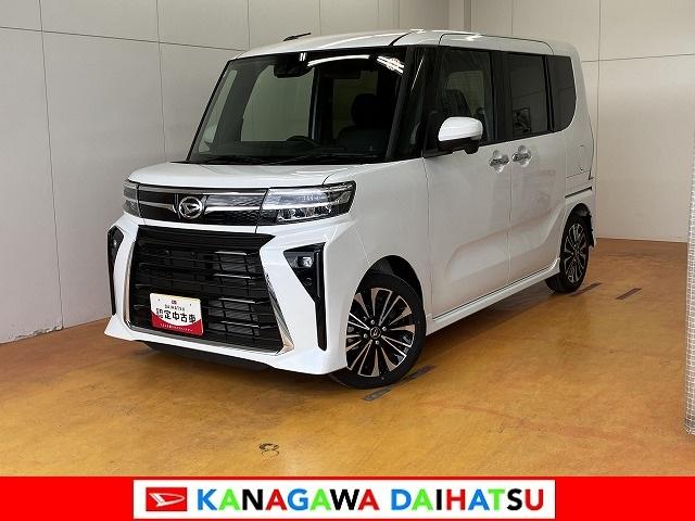 タントカスタムRSサポカーSワイド適合 ミラクルオープンドア 両側オートスライドドア 電動パーキングブレーキ パノラマモニター対応 ステアリングスイッチ シートヒーター オートエアコン コーナーセンサー キーフリー(神奈川県)の中古車