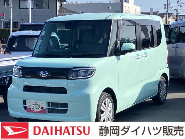 タントＸ１４インチフルホイールキャップ　フルＬＥＤヘッドランプ　オート格納式カラードドアミラー　左側パワースライドドア　ＴＦＴカラーマルチインフォメーションディスプレイ　フルファブリックシート（静岡県）の中古車