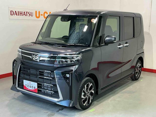 タントカスタムXキーフリーシステム LEDヘッドライト LEDフォグランプ 両側電動スライドドア スマートアシスト コーナーセンサー 純正アルミホイール オートライト 運転席助手席シートヒーター(栃木県)の中古車
