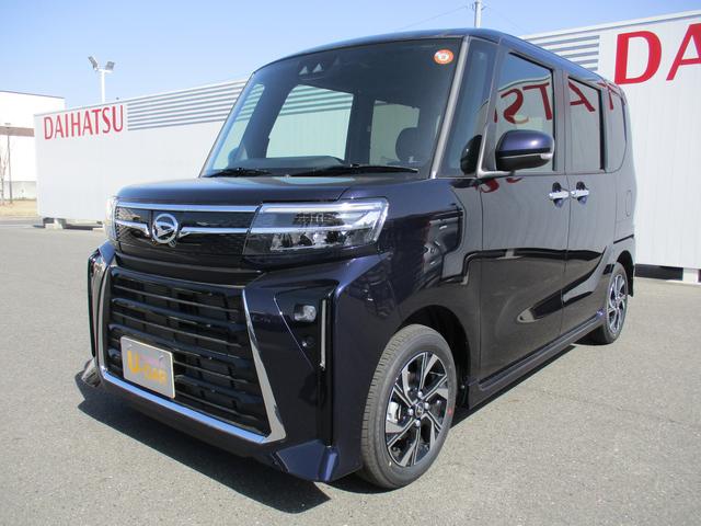 タントカスタムＸＲ７年式　届出済み未使用車　キーフリー　両側パワースライドドア　４ｋｍ（福岡県）の中古車