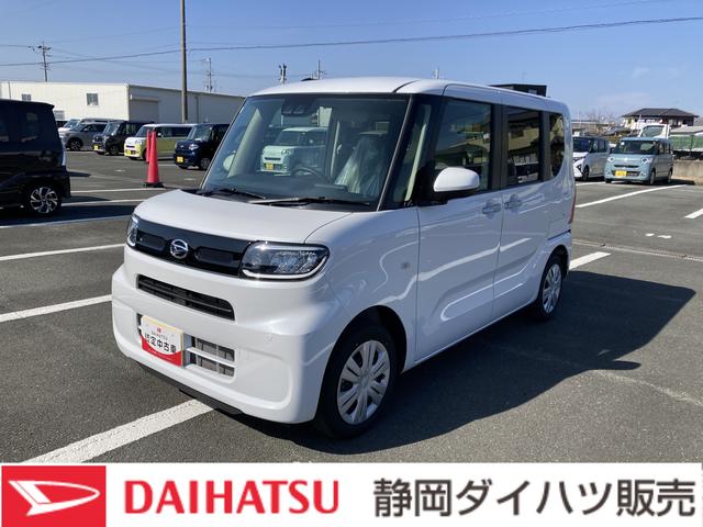 タントＸ１４インチフルホイールキャップ　フルＬＥＤヘッドランプ　オート格納式カラードドアミラー　左側パワースライドドア　ＴＦＴカラーマルチインフォメーションディスプレイ　フルファブリックシート（静岡県）の中古車