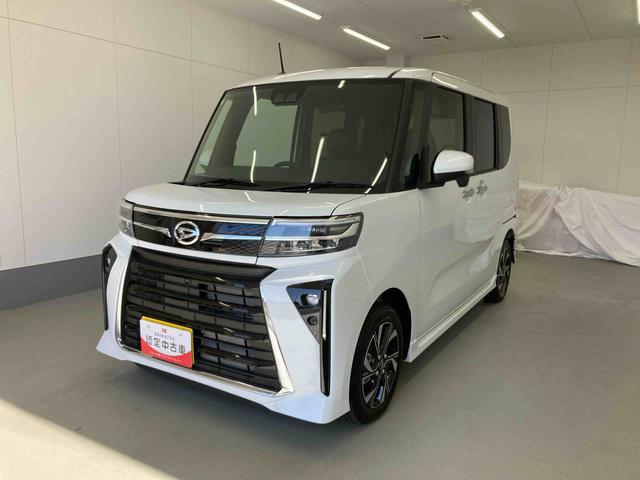 タントカスタムＸリミテッド衝突被害軽減ブレーキ　横滑り防止装置　オートハイビーム　アイドリングストップ　ステアリングスイッチ　オートライト　キーフリーシステム　オートエアコン　パノラマカメラ　ＥＴＣ（岐阜県）の中古車