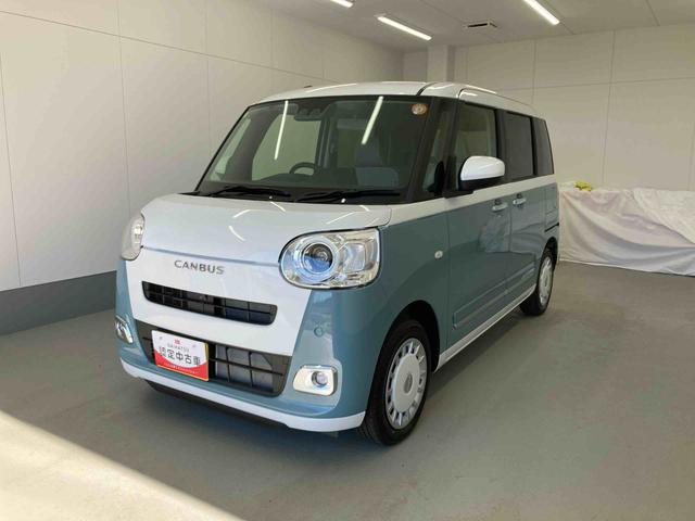 ムーヴキャンバスストライプスG衝突被害軽減ブレーキ 横滑り防止装置 オートハイビーム アイドリングストップ ステアリングスイッチ オートライト キーフリーシステム オートエアコン パノラマカメラ(岐阜県)の中古車