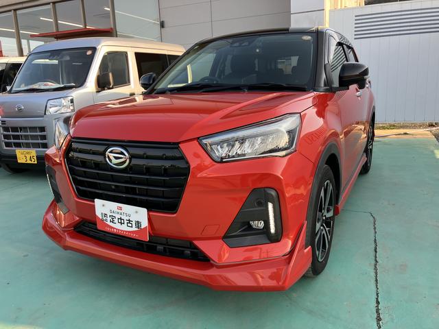 ロッキーＧワンオーナー　アルミ　ターボ車　整備記録簿　キーフリーシステム　カーナビ　エアバック　ＡＢＳ　インテリキー（山口県）の中古車