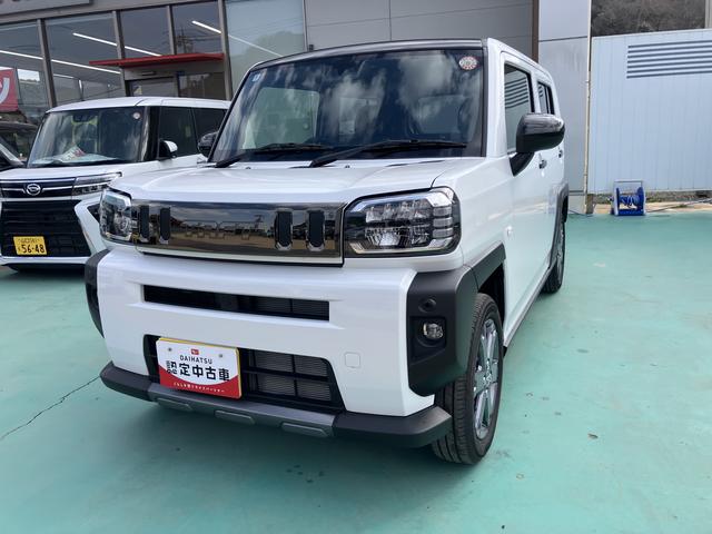 タフトＧ　ダーククロムベンチャーＡＷ　サンル−フ　スマートキー＆プッシュスタート　キーフリーシステム　ＡＢＳ　エアバック（山口県）の中古車