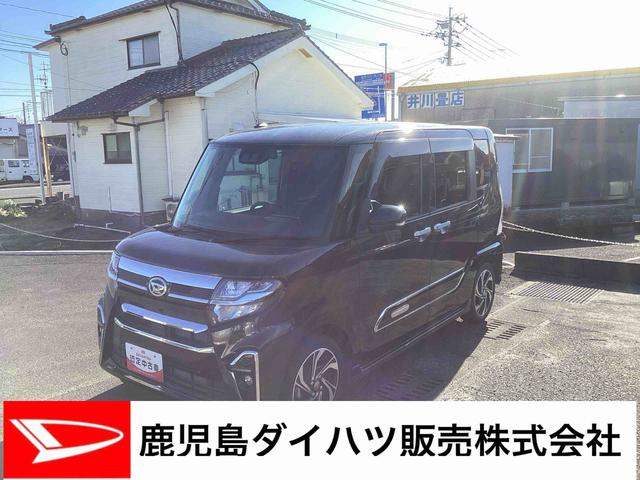 タントカスタムRSスタイルセレクションターボ車 インパネシフト プッシュスタートスイッチ 電子カードキー 両側電動スライドドア ブレーキサポート アルミホイール レーンキープ カーナビ(鹿児島県)の中古車