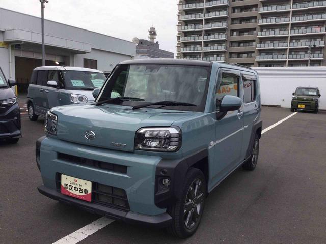 タフトＧターボターボ車　インパネシフト　プッシュスタートスイッチ　電子カードキー　電動パーキングブレーキ　ディスプレイオーディオ　車線逸脱防止　衝突軽減ブレーキ　ＡＢＳ　ガラスルーフ　アルミホイール（鹿児島県）の中古車