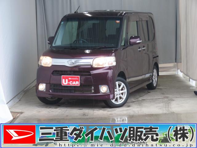 タントＧ　　助手席側パワースライドドア　キーフリー　１年間無料保証アイドリングストップ　パワーウィンドウ　ＡＢＳ　アルミホイル　純正フロアマット　オートエアコン　レベリング　ＣＤステレオ　電動格納ミラー　ベンチシート　ワンオーナー車　衝突安全ボディ　取説記録簿（三重県）の中古車