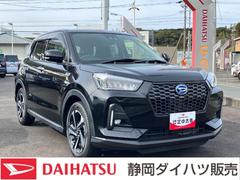 ロッキープレミアムＧ　ＨＥＶ１７インチアルミホイール　ＵＶＩＲカット遮音ガラス　フルＬＥＤヘッドランプ　キーフリーシステム　革巻きステアリングホイール　本革シフトノブ　アクティブマルチインフォメーションメーター