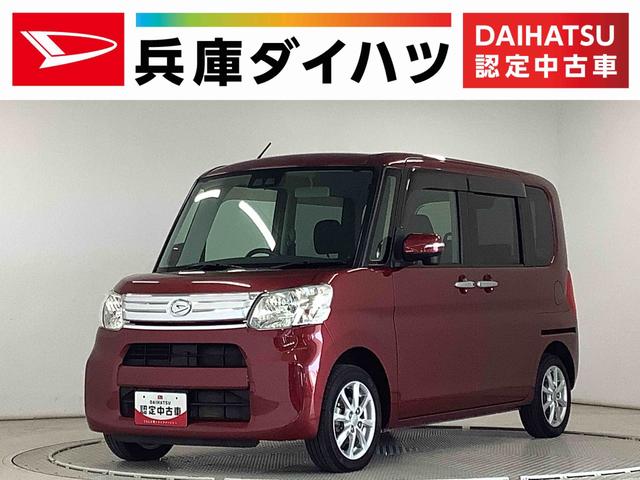 タントＧ　ＳＡIII　ナビＴＶ　バックカメラ　両側電動スライドドア１年保証　ナビＴＶ　ＵＳＢ　バックカメラ　両側電動スライドドア　リアコーナーセンサー　運転席シートヒーター　Ｂｌｕｅｔｏｏｔｈ　オートマチックハイビーム　スマートキー　１４インチ純正アルミホイール（兵庫県）の中古車