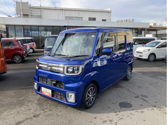 ウェイクＧターボＳＡII１５インチアルミホイール　両側パワースライドドア　ＵＶカットガラス　キーフリーシステム　オートエアコン（プッシュ式）　ＬＥＤヘッドランプ（静岡県）の中古車