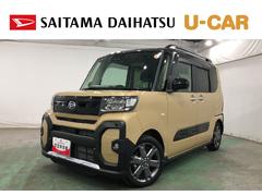 タントファンクロスターボ　走行５８６０キロ／９型ナビ／ドラレコ１年保証距離無制限　走行距離５８６０キロ　９インチフルセグナビ　バックカメラ　ドラレコ　純正マット　サイドエアバッグ　ＬＥＤヘッドランプ　アイドリングストップ　シートヒーター　オート格納式ドアミラー