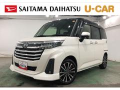 トールカスタムＧ　ターボ　走行９８５５７キロ／車検整備付／９型ナビ一年保証・走行距離無制限走行９８５５７キロ　車検整備付　フルセグナビ　全周囲カメラ　ドラレコ　ＥＴＣ　クリアランスソナー　オートライト　ＬＥＤヘッドライト　両側電動スライドドア