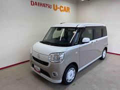 ムーヴキャンバス 中古車 Ｘメイクアップ　ＳＡＩＩ４ＷＤ　純正ナビ　バックカメラ　オートエアコン／ライト／電動ドアミラー　ハロゲンヘッドライト　ＬＥＤフォグランプ　リモコンエンジンスターター　ＴＶコントロールスイッチ　チルトステアリング