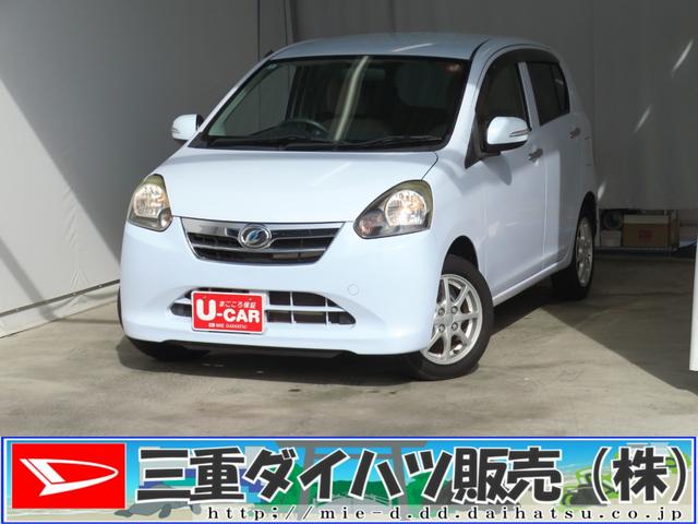 ミライースＧ　　　　　　純正７型ナビ　　オートエアコン　１年間無料保証アイドリングストップ　パワーウィンドウ　電動ミラー　アルミ　衝突安全ボディ　ＡＢＳ　地デジ　ブルートゥース　助手席エアバック　レベリング　キーレスエントリー　ＣＤ再生　純正フロアマット（三重県）の中古車