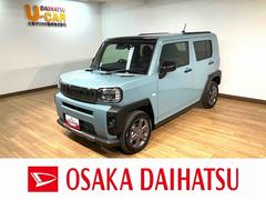 タフトＧターボ　ダーククロムベンチャーターボ車　純正メモリーナビ　バックカメラ　スカイフィールトップ　スマートアシスト　ルーフレール　前席シートヒーター　前後コーナーセンサー　ＬＥＤヘッド　電子パーキング　キーフリーシステム