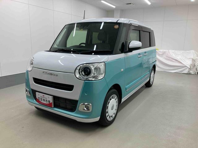 ムーヴキャンバスストライプスＧ衝突被害軽減ブレーキ　横滑り防止装置　オートハイビーム　アイドリングストップ　ステアリングスイッチ　オートライト　キーフリー　オートエアコン　ナビ　ドラレコ　バックカメラ　ＥＴＣ　マット　バイザー（岐阜県）の中古車