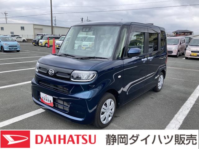 タントＸ１４インチフルホイールキャップ　フルＬＥＤヘッドランプ　オート格納式カラードドアミラー　左側パワースライドドア　ＴＦＴカラーマルチインフォメーションディスプレイ　フルファブリックシート（静岡県）の中古車