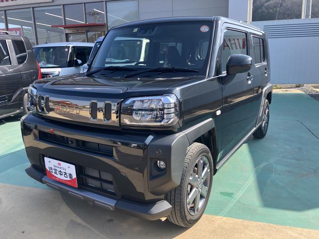 タフトＧターボ　ダーククロムベンチャーキーフリーシステム　ターボエンジン　ムーンルーフ　ＡＢＳ　エアバック　アルミ　スマートキー（山口県）の中古車