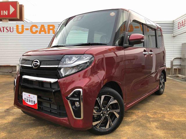 タントカスタムＸ　２ＷＤ　走行距離３１４８１ｋｍ２ＷＤ　スマートアシスト　６．８インチディスプレイオーディオ　バックモニター　ステアリングスイッチ　プッシュボタンスタート（山形県）の中古車