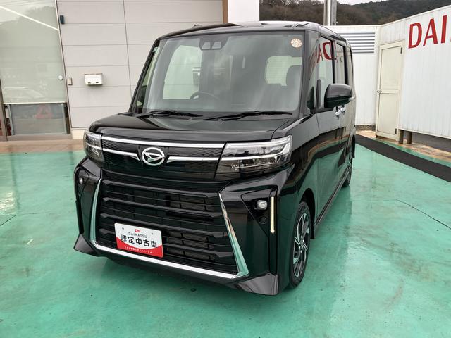 タントカスタムXワンオーナ スマートキー ABS 点検記録簿 アルミホイール エアバック キーフリ−(山口県)の中古車