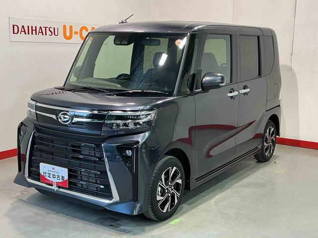 タントカスタムＸナビ　バックカメラ　キーフリーシステム　ＬＥＤヘッドライト　ＬＥＤフォグランプ　両側電動スライドドア　スマートアシスト　コーナーセンサー　純正アルミホイール　オートライト　運転席助手席シートヒーター（栃木県）の中古車