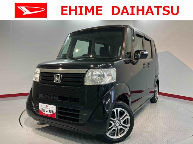 Ｎ−ＢＯＸＧ・Ｌパッケージ社外ナビ　バックモニター　フルセグＴＶ　ＣＤ　ＤＶＤ　ＵＳＢ　Ｂｌｕｅｔｏｏｔｈ　ドラレコ　ＥＴＣ　左側電動スライドドア　プッシュスタート　アイドリングストップ　ベンチシート　電動格納ドアミラー（愛媛県）の中古車