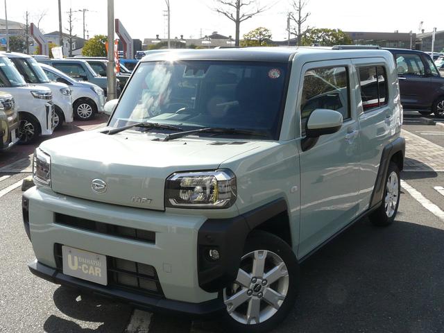 タフトＧアルミホイール　セキュリテイスモークガラス　キーフリーシステム　走行距離１．７６４ｋｍ（福岡県）の中古車