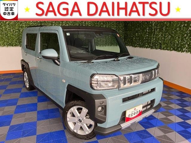 タフトＧ　クロムベンチャーコーナーセンサー・プッシュボタンスタート・ステアリングスイッチ・オートエアコン・キーフリーシステム・アルミホイール・シートヒーター・パワーウィンドウ（佐賀県）の中古車