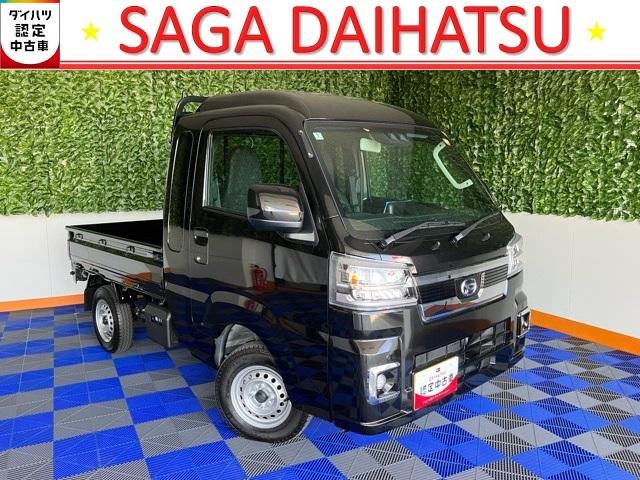 ハイゼットトラックジャンボエクストラ４ＷＤ・ＣＶＴ車・衝突回避・作業灯・コーナーセンサー・プッシュボタンスタート・キーフリーシステム・エコアイドル・エアコン・パワーウィンドウ（佐賀県）の中古車