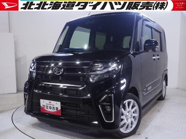 タントカスタムＲＳスタイルセレクション４ＷＤ　ターボ　両側パワースライドドア　オーディオレス　リモコンエンジンスターター　ＥＴＣ車載器　シートヒーター　前後コーナーセンサー　ＬＥＤヘッドライト　オートライト　アイドリングストップ（北海道）の中古車