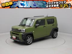 タフトＧターボ　ダーククロムベンチャーキーフリー　ＬＥＤヘッドライト　衝突軽減装備