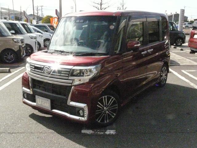 タントカスタムＲＳ　トップエディションＳＡIIIアルミホイール　ターボ車　セキュリティアラーム　スモークガラス　走行距離２１．８５４ｋｍ（福岡県）の中古車