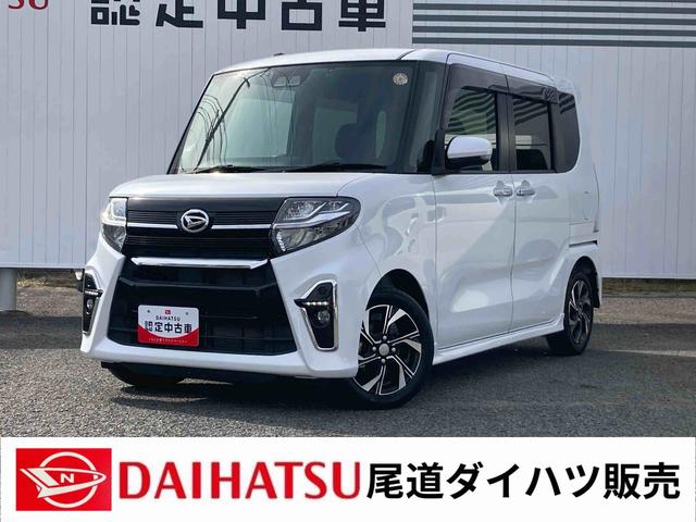 タントカスタムXナビ バックカメラ ドライブレコーダー ETC LEDヘッドライト フォグランプ 両側電動スライドドア 衝突被害軽減システム クリアランスソナー フロントシートヒーター プッシュボタンスタート(広島県)の中古車
